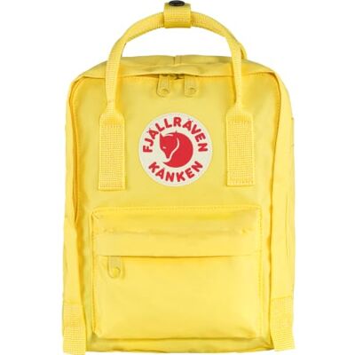 Fjällräven Unisex Kånken Mini Rucksack, Corn, 29 x 20 x 13 cm, 7 L Fjällräven Unisex Kånken Mini Rucksack, Corn, 29 x 20 x 13 cm, 7 L