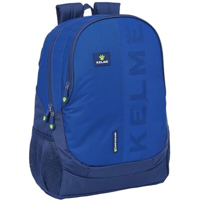 safta KELME BLUE Schulrucksack für Kinder, ideal für Kinder verschiedener Altersgruppen, bequem und vielseitig, Qualität und Widerstandsfähigkeit, 32 x 16 x 44 cm safta KELME BLUE Schulrucksack für Kinder, ideal für Kinder verschiedener Altersgruppen, bequem und vielseitig, Qualität und Widerstandsfähigkeit, 32 x 16 x 44 cm