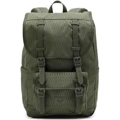 Herschel Little America™ Mid Backpack, Ivy Green Diamond Herschel Little America™ Mid Backpack, Ivy Green Diamond