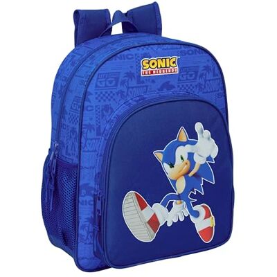 safta SONIC Schulrucksack für Kinder, Kinderrucksack, anpassbar an Kinderwagen, ideal für Kinder im Schulalter, bequem und vielseitig, Qualität und Widerstandsfähigkeit, 32 x 12 x 38 cm safta SONIC Schulrucksack für Kinder, Kinderrucksack, anpassbar an Kinderwagen, ideal für Kinder im Schulalter, bequem und vielseitig, Qualität und Widerstandsfähigkeit, 32 x 12 x 38 cm