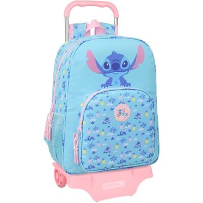 safta Stich Wave Schulrucksack mit Trolley 905, ideal für Kinder verschiedener Altersgruppen, bequem und vielseitig, Qualität und Widerstandsfähigkeit, 33 x 14 x 42 cm safta Stich Wave Schulrucksack mit Trolley 905, ideal für Kinder verschiedener Altersgruppen, bequem und vielseitig, Qualität und Widerstandsfähigkeit, 33 x 14 x 42 cm
