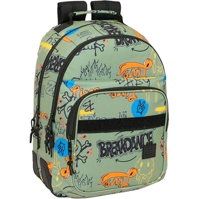 safta GRAFFITI Zone Schulrucksack für Kinder, ideal für Kinder verschiedener Altersgruppen, bequem und vielseitig, Qualität und Widerstandsfähigkeit, 32 x 15 x 42 cm safta GRAFFITI Zone Schulrucksack für Kinder, ideal für Kinder verschiedener Altersgruppen, bequem und vielseitig, Qualität und Widerstandsfähigkeit, 32 x 15 x 42 cm