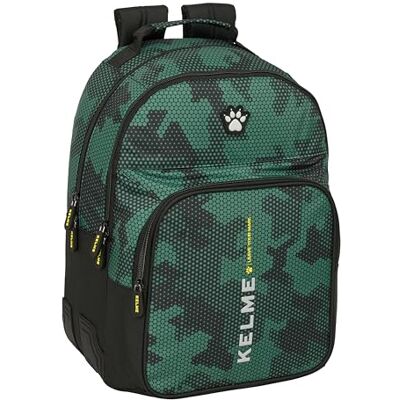 safta KELME Camo Schulrucksack für Kinder, ideal für Kinder verschiedener Altersgruppen, bequem und vielseitig, Qualität und Widerstandsfähigkeit, 32 x 15 x 42 cm safta KELME Camo Schulrucksack für Kinder, ideal für Kinder verschiedener Altersgruppen, bequem und vielseitig, Qualität und Widerstandsfähigkeit, 32 x 15 x 42 cm