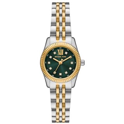 Michael Kors Lexington Watch für Damen, 26mm Quarz-Dreizeigerwerk mit Edelstahlarmband Michael Kors Lexington Watch für Damen, 26mm Quarz-Dreizeigerwerk mit Edelstahlarmband