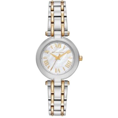 Michael Kors Laney Watch für Damen, Quarz-Dreizeigerwerk mit Edelstahlarmband Michael Kors Laney Watch für Damen, Quarz-Dreizeigerwerk mit Edelstahlarmband