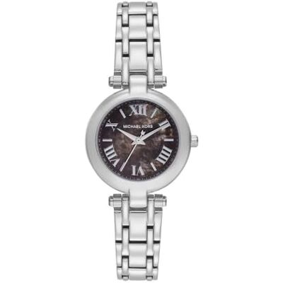 Michael Kors Laney Watch für Damen, Quarz-Dreizeigerwerk mit Edelstahlarmband Michael Kors Laney Watch für Damen, Quarz-Dreizeigerwerk mit Edelstahlarmband