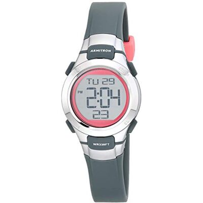 Armitron Sport Women's Digital Chronograph Resin Strap Watch, 45/7012 Armitron Sport Women's Digital Chronograph Resin Strap Watch, 45/7012