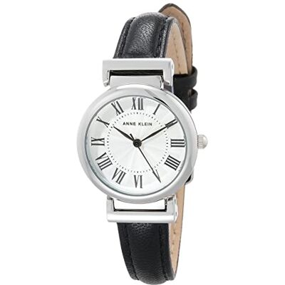 Anne Klein Women's Leather Strap Watch Anne Klein Women's Leather Strap Watch