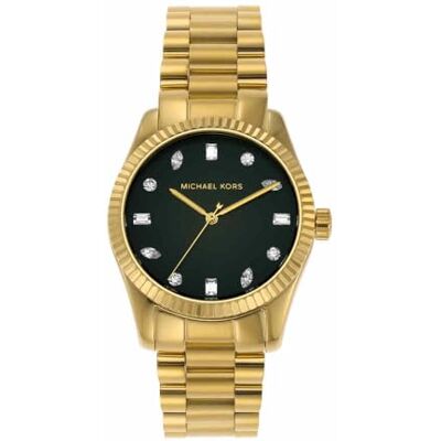 Michael Kors Lexington Watch for Women, 38mm Quartz Three Hand Movement with Stainless Steel or Leather Strap Michael Kors Lexington Watch for Women, 38mm Quartz Three Hand Movement with Stainless Steel or Leather Strap