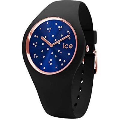 ICE-WATCH Ice Cosmos Star Deep Blue Women's Wristwatch with Silicon Strap ICE-WATCH Ice Cosmos Star Deep Blue Women's Wristwatch with Silicon Strap