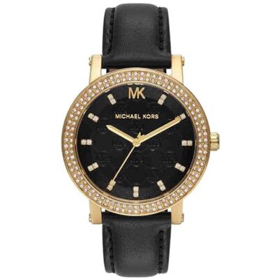 Michael Kors Corey Watch for Women, Quartz Three Hand Movement with Alloy or Leather Strap Michael Kors Corey Watch for Women, Quartz Three Hand Movement with Alloy or Leather Strap