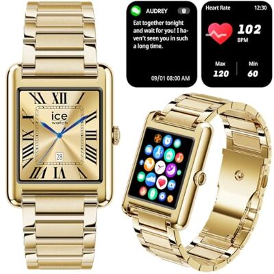 ICE-WATCH – Ice smart TKS 2.0 – Elegante Smartwatch für Damen (1,41 Zoll) – IP68, Tracking von körperlichen Aktivitäten und Gesundheitsdaten ICE-WATCH – Ice smart TKS 2.0 – Elegante Smartwatch für Damen (1,41 Zoll) – IP68, Tracking von körperlichen Aktivitäten und Gesundheitsdaten