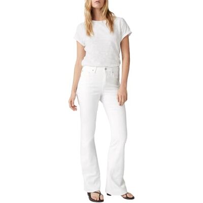 Levi's 726 Hr Flare Soft Clean White Levi's 726 Hr Flare Soft Clean White