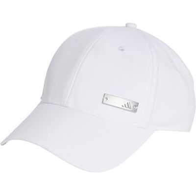 adidas Unisex Baseball Lightweights Cap Metal, White, One Size adidas Unisex Baseball Lightweights Cap Metal, White, One Size