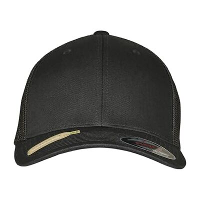 Flexfit Trucker Trucker Recycled Mesh Black/Black, L/XL Flexfit Trucker Trucker Recycled Mesh Black/Black, L/XL