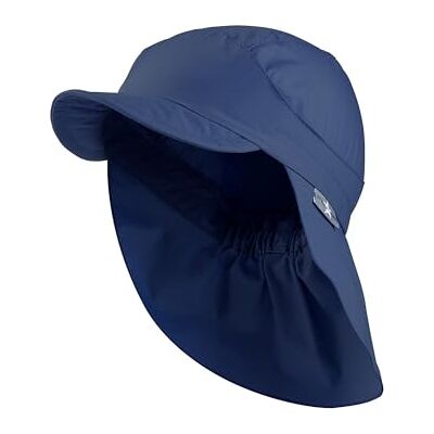 Sterntaler Schirmmütze Nacken Basic Unisex Baby- und Kinder Mütze mit Nackenschutz UV-Schutz 50+ Hut aus Popeline (Bio) leichte Sommer Kopfbedeckung mit Gummiband blau, Größe 55 Sterntaler Schirmmütze Nacken Basic Unisex Baby- und Kinder Mütze mit Nackenschutz UV-Schutz 50+ Hut aus Popeline (Bio) leichte Sommer Kopfbedeckung mit Gummiband blau, Größe 55