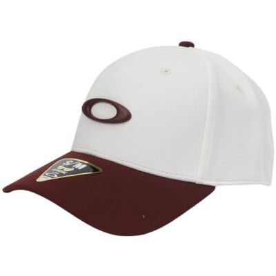 Oakley Cap Tincan 3-in-1, White/Red, S/M, 911545-106_S/M Oakley Cap Tincan 3-in-1, White/Red, S/M, 911545-106_S/M