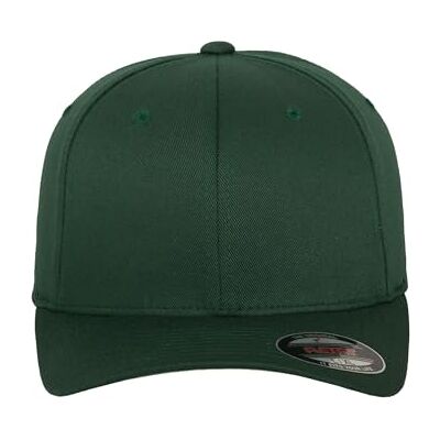 Flexfit Unisex Cap Wooly Combed, Unisex Baseballkappe, XS/S, Spruce Flexfit Unisex Cap Wooly Combed, Unisex Baseballkappe, XS/S, Spruce