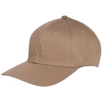 adidas Unisex Baseball Cotton New Logo Hat, Chalky Brown/Chalky Brown, M-L adidas Unisex Baseball Cotton New Logo Hat, Chalky Brown/Chalky Brown, M-L
