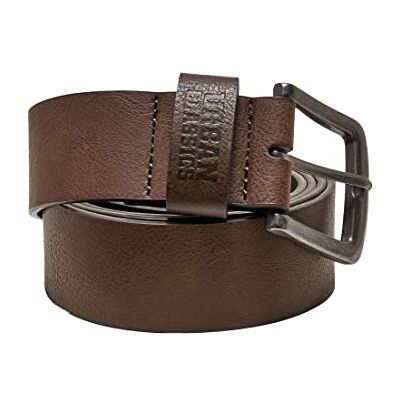 Urban Classics Leather Imitation Belt – Unisex Gürtel aus Kunstleder mit klassischer Metallschnalle, vielseitig kombinierbar für Alltag, Business & Freizeit Outfits Urban Classics Leather Imitation Belt – Unisex Gürtel aus Kunstleder mit klassischer Metallschnalle, vielseitig kombinierbar für Alltag, Business & Freizeit Outfits