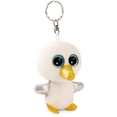 NICI Schlüsselanhänger GLUBSCHIS Möwe Gullbert 9cm weiß Plüsch-Begleiter für Rucksack oder Tasche, Kuschel-Anhänger mit Metallring für Schlüsselbund & Schlüsselhalter 61841 NICI Schlüsselanhänger GLUBSCHIS Möwe Gullbert 9cm weiß Plüsch-Begleiter für Rucksack oder Tasche, Kuschel-Anhänger mit Metallring für Schlüsselbund & Schlüsselhalter 61841