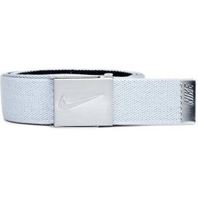 NIKE Herren Standard Reversible Stretch Web, Weiß/Schwarz, O/S NIKE Herren Standard Reversible Stretch Web, Weiß/Schwarz, O/S