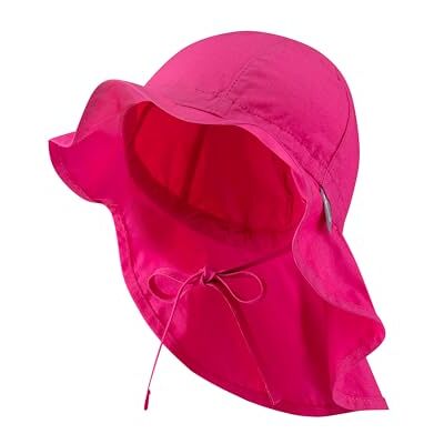 Sterntaler Sonnenhut Mädchen Sommerhut UV-Schutz 50+ Mütze mit breiter Krempe und Größenregulierung Nackenschutz Bindebänder Baby Kinder Kopfbedeckung aus Popeline (Bio) magenta, Größe 51 Sterntaler Sonnenhut Mädchen Sommerhut UV-Schutz 50+ Mütze mit breiter Krempe und Größenregulierung Nackenschutz Bindebänder Baby Kinder Kopfbedeckung aus Popeline (Bio) magenta, Größe 51