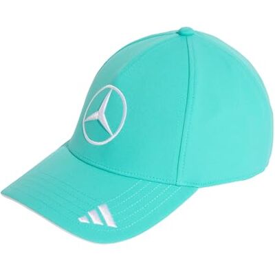 adidas Unisex Mercedes Amg Petronas Formula 1 Team Driver Hat, semi Mint Rush, S-M adidas Unisex Mercedes Amg Petronas Formula 1 Team Driver Hat, semi Mint Rush, S-M