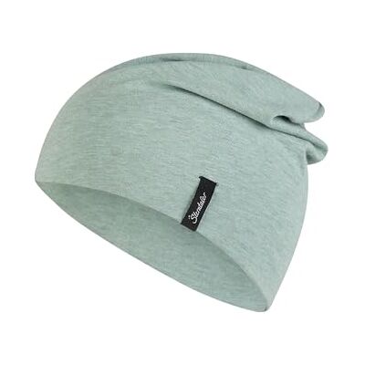 Sterntaler OCS Beanie Melange – Unisex Baby Mütze aus Melange-Singlejersey (Bio) – weiche Kopfbedeckung mit zwei Tragevarianten – lässige Übergangsmütze für Babys & Kinder – steingrün, Gr. 51 Sterntaler OCS Beanie Melange – Unisex Baby Mütze aus Melange-Singlejersey (Bio) – weiche Kopfbedeckung mit zwei Tragevarianten – lässige Übergangsmütze für Babys & Kinder – steingrün, Gr. 51