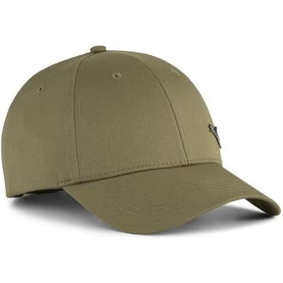 PUMA Unisex ESS Metal CAT BB Cap BB-Kappen, Olive, PUMA Unisex ESS Metal CAT BB Cap BB-Kappen, Olive,