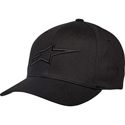Alpinestars Ageless Curve Hat Baseballkappe Herren mit vorgebogenem Schirm und inneres Band auf originaler Flexfit Stoff Alpinestars Ageless Curve Hat Baseballkappe Herren mit vorgebogenem Schirm und inneres Band auf originaler Flexfit Stoff