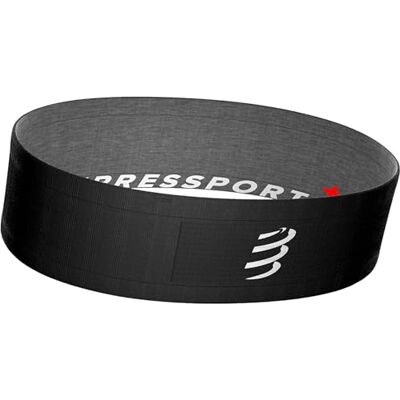 COMPRESSPORT Free Belt Gürtel für Laufen, Radfahren, Klettern Ultra-Leicht Sehr Atmungsaktiv Weiche Fasern Kein Wackeln Farbe Schwarz Verschiedene Größen COMPRESSPORT Free Belt Gürtel für Laufen, Radfahren, Klettern Ultra-Leicht Sehr Atmungsaktiv Weiche Fasern Kein Wackeln Farbe Schwarz Verschiedene Größen