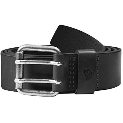 Fjällräven Fjallraven Unisex Singi Two-pin Belt, Schwarz, 75 EU Fjällräven Fjallraven Unisex Singi Two-pin Belt, Schwarz, 75 EU