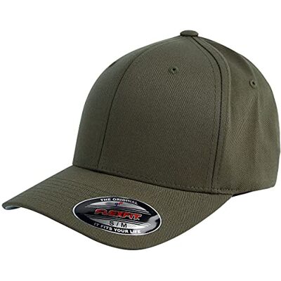 Flexfit Wooly Combed 6277 Mütze, S/M, olive Flexfit Wooly Combed 6277 Mütze, S/M, olive