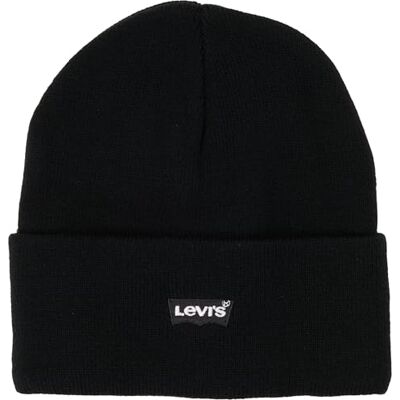 Levi's Kinder Beanie, Schwarz, Schwarz, Einheitsgröße Levi's Kinder Beanie, Schwarz, Schwarz, Einheitsgröße
