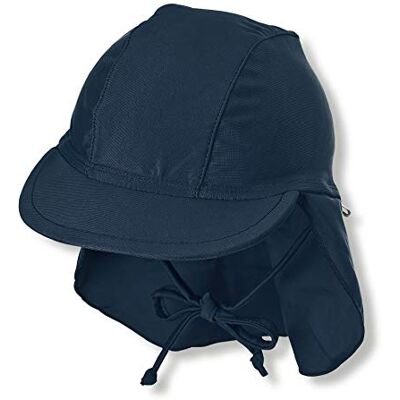 Sterntaler Schirmmütze Nacken Uni Baby- und Kinder Mütze mit Nackenschutz und Bindeband UV-Schutz 50+ Bademütze Kopfbedeckung Schwimmbad und Strand Unisex Bademode, marine, Größe 49 Sterntaler Schirmmütze Nacken Uni Baby- und Kinder Mütze mit Nackenschutz und Bindeband UV-Schutz 50+ Bademütze Kopfbedeckung Schwimmbad und Strand Unisex Bademode, marine, Größe 49