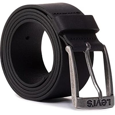Levi's New Duncan Leather Belt 226927-3-59; men's belt ; 226927-3-59_115; black; 115 EU (UK) Levi's New Duncan Leather Belt 226927-3-59; men's belt ; 226927-3-59_115; black; 115 EU (UK)
