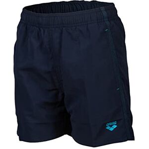 ARENA Jungen Boys' Beach Boxer Solid Swim Trunks, Navy-Turquoise, 128 EU ARENA Jungen Boys' Beach Boxer Solid Swim Trunks, Navy-Turquoise, 128 EU