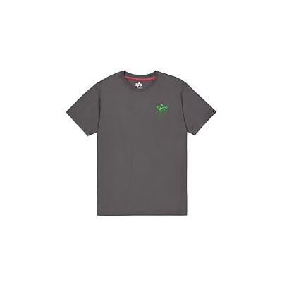Alpha Herren Spray Print T-Shirt, Vintage Grey, XXL Alpha Herren Spray Print T-Shirt, Vintage Grey, XXL