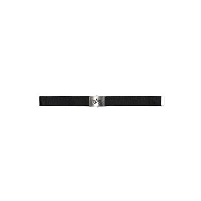 Alpha Unisex Heavy Duty Logo Gürtel, Black, One Size Alpha Unisex Heavy Duty Logo Gürtel, Black, One Size