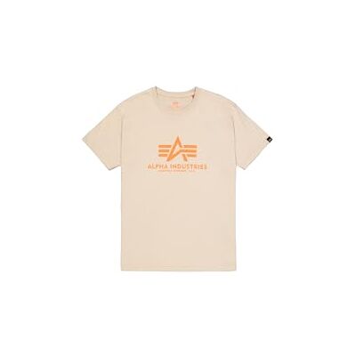 Alpha Herren Basic T-Shirt, Organic Beige, XL Alpha Herren Basic T-Shirt, Organic Beige, XL