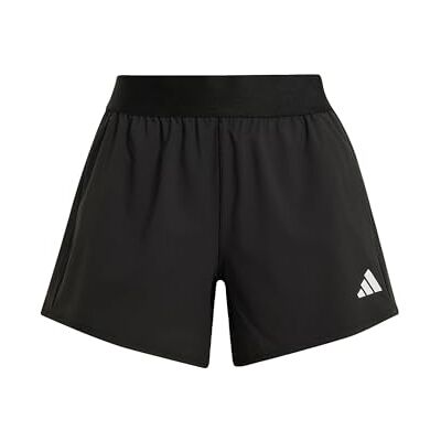 adidas Damen Pacer Workout Flex Woven Shorts, Black, M 4 inch adidas Damen Pacer Workout Flex Woven Shorts, Black, M 4 inch