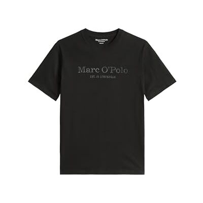 Marc O'Polo Marc OߴPolo Herren T-Shirt aus Bio-Baumwolle mit Rundhalsausschnitt, Schwarz (Black), XXL Marc O'Polo Marc OߴPolo Herren T-Shirt aus Bio-Baumwolle mit Rundhalsausschnitt, Schwarz (Black), XXL