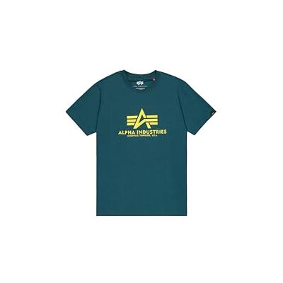 Alpha Herren Basic BL T-Shirt, Deep Petrol, S Alpha Herren Basic BL T-Shirt, Deep Petrol, S