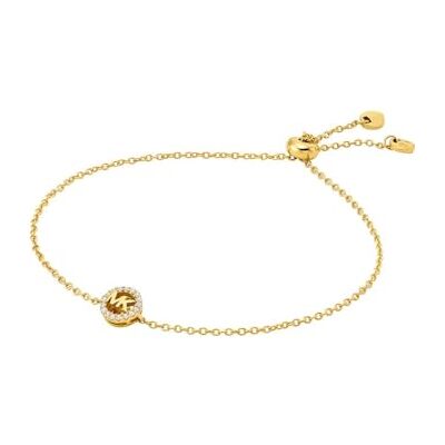 Michael Kors Women's Gold tone Semi precious with slider closure bracelet Michael Kors Women's Gold tone Semi precious with slider closure bracelet