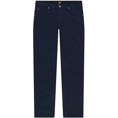 Lee Jeans Herren Regular Straight Fit Daren Zip Fly Sehr Dunkel Stone Lee Jeans Herren Regular Straight Fit Daren Zip Fly Sehr Dunkel Stone
