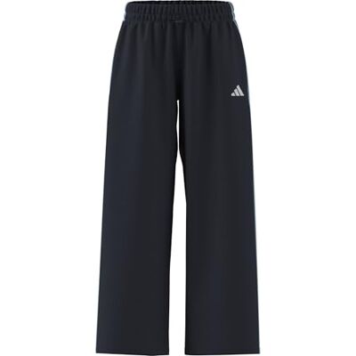 adidas Women's Essentials 3-Stripes Woven Parachute Pants, Night Navy/Icey Blue, XL adidas Women's Essentials 3-Stripes Woven Parachute Pants, Night Navy/Icey Blue, XL