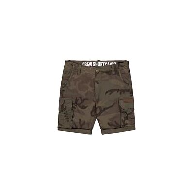 Alpha Herren Crew Short Camo Für Cargos, Dark Olive Camo, 36 EU Alpha Herren Crew Short Camo Für Cargos, Dark Olive Camo, 36 EU