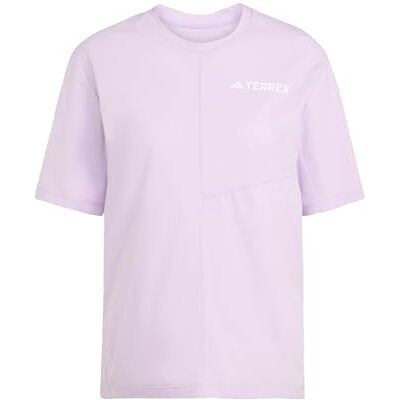 adidas Women's Terrex Multi Climacool T-Shirt, Powder Plum, XL adidas Women's Terrex Multi Climacool T-Shirt, Powder Plum, XL