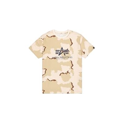 Alpha Herren Basic BL Camo T-Shirt, Desert Camo 91, M Alpha Herren Basic BL Camo T-Shirt, Desert Camo 91, M